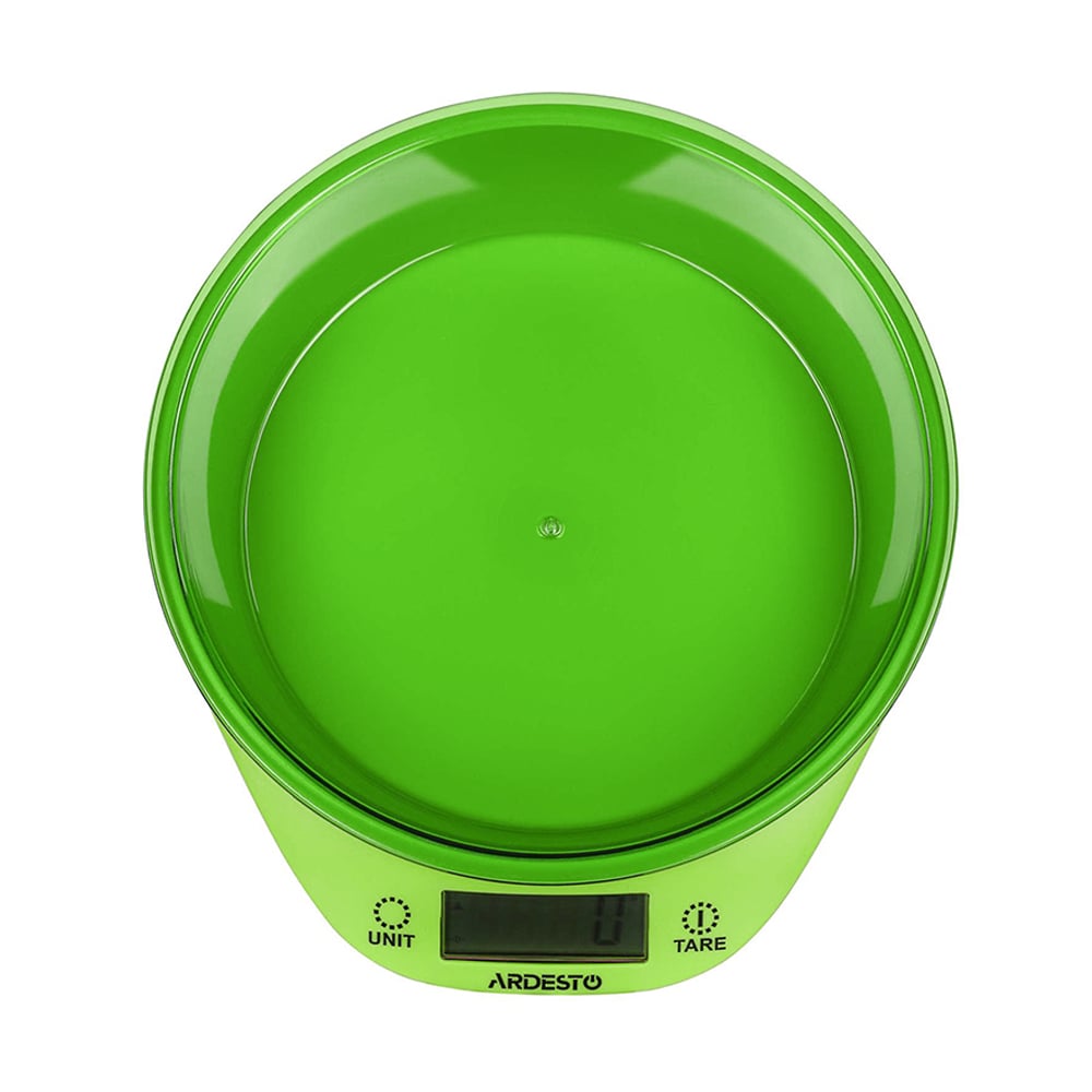 Ваги кухонні Ardesto Electronic Kitchen Scalts, зелені (SCK-900BGR)